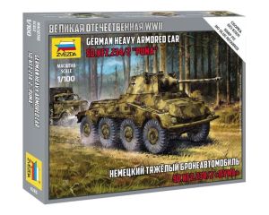 1/100 GERMAN ARMOURED CAR SD.KFZ.234 PUMA WWII 6285