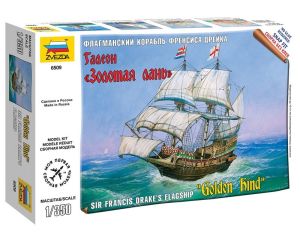 1/350 SIR FRANCIS DRAKE FLAGSHIPGOLDEN HIND 6509