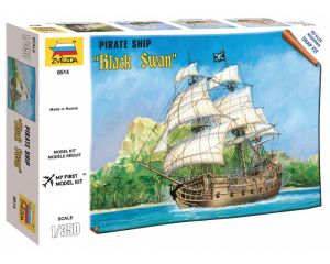 1/350 PIRATE SHIP BLACK SWAN 6514