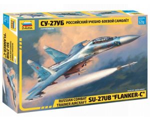 1/72 RUSSIAN COMBAT TRAINER AIRCRAFT SU-27UB FLANKER C 7294