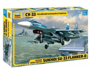 1/72 RUSSIAN NAVAL FIGHTER SUKHOI SU-33 FLANKER D 7297