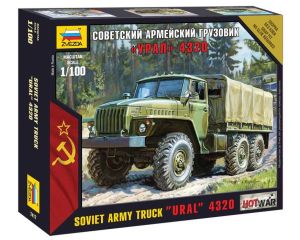 1/100 SOVIET ARMY TRUCK URAL 4320 7417