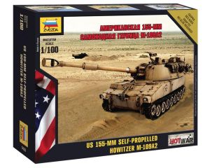 1/100 US 155-MM SELF-PROPELLED HOWITZER M-109A2 7422