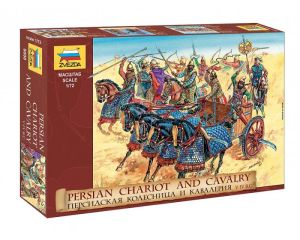 1/72 PERSIAN CHARIOT AND CAVALRY V-IV B.C. 8008