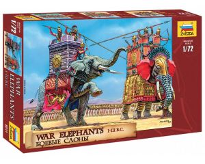 1/72 WAR ELEPHANTS I-III B.C. 8011