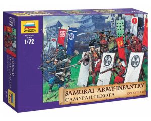 1/72 SAMURAI INFANTRY XVI-XVII A.D. 8017