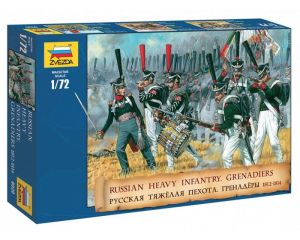 1/72 RUSSIAN HEAVY INFANTRY GRENADIERS 1812-1814 8020