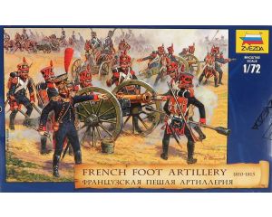 1/72 FRENCH FOOT ARTILLERY 1810-1815 8028