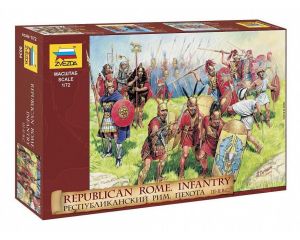 1/72 REPUBLICAN ROME INFANTRY III-II BC 8034