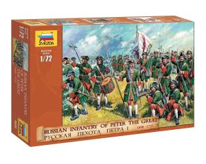 1/72 RUSSIAN INFANTRY PETER THE GREAT 1698 - 1725 8049