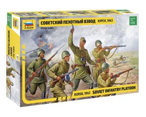 1/72 SOVIET INFANTRY PLATOON KURSK 1943 8077