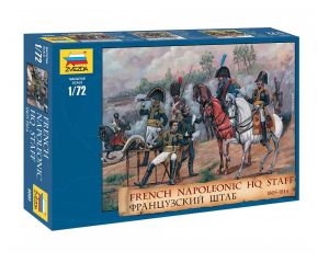1/72 FRENCH NAPOLEONIC HQ STAFF 1805-1814 8080