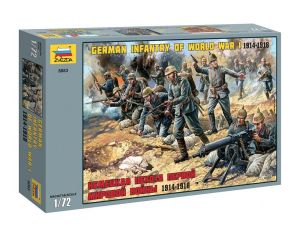 1/72 GERMAN INFANTRY WW I 1914-1918 8083
