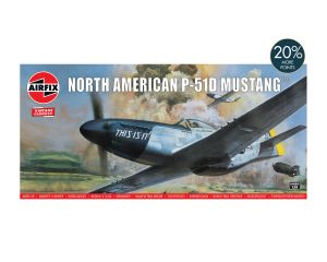 1/24 NORTH AMERICAN P-51D MUSTANG A14001V