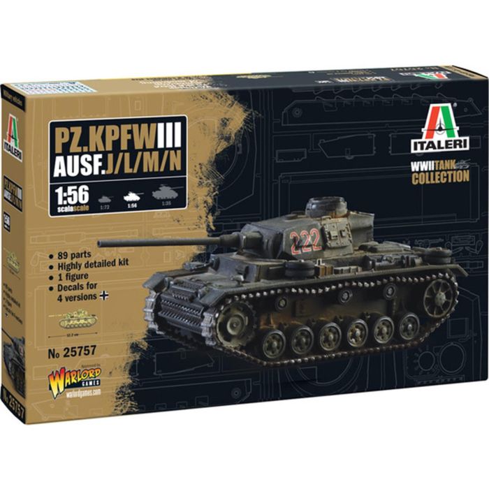 1/56 PZ. KPFW. III AUSF. J/L/M/N 25757