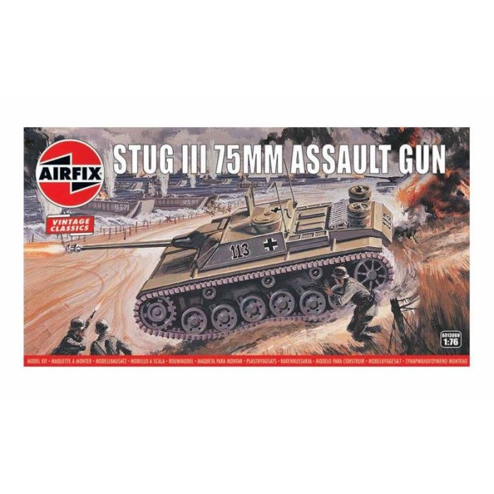 1/76 STUG III 75MM ASSAULT GUN A01306V