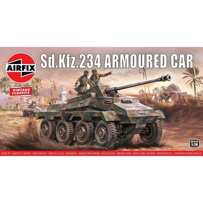 1/76 SDKFZ.234 ARMOURED CAR A01311V