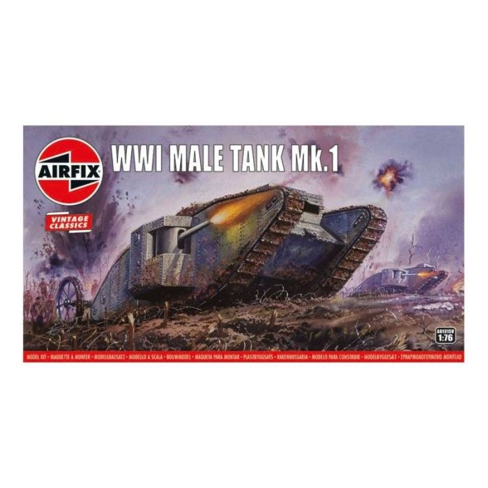 1/76 WWI MALE TANK MK.I A01315V