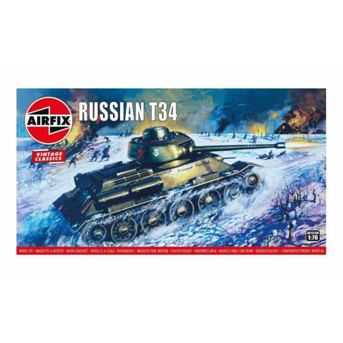 1/76 RUSSIAN T34 A01316V
