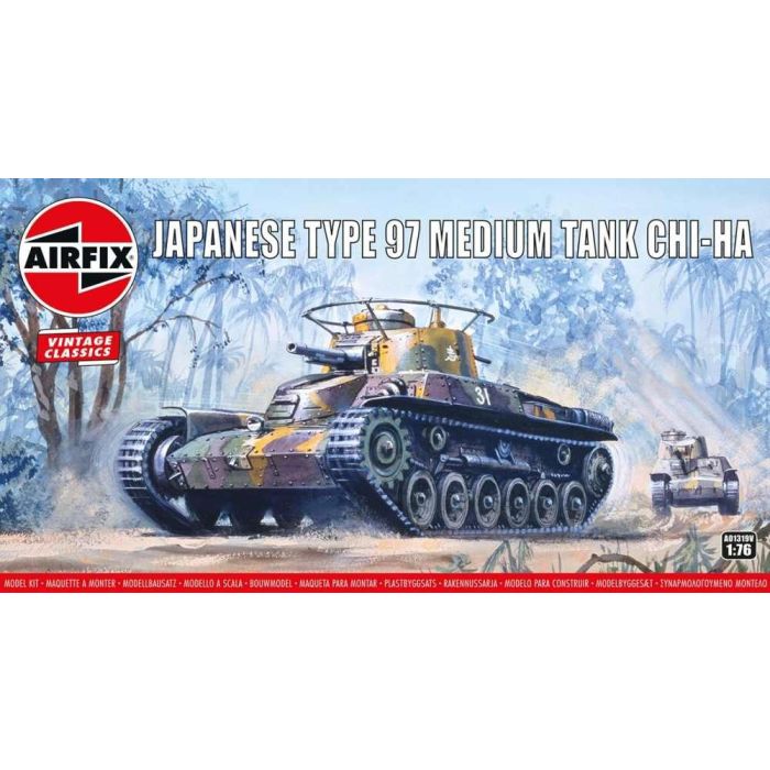 1/76 TYPE 97 CHI HA JAPANESE TANK A01319V