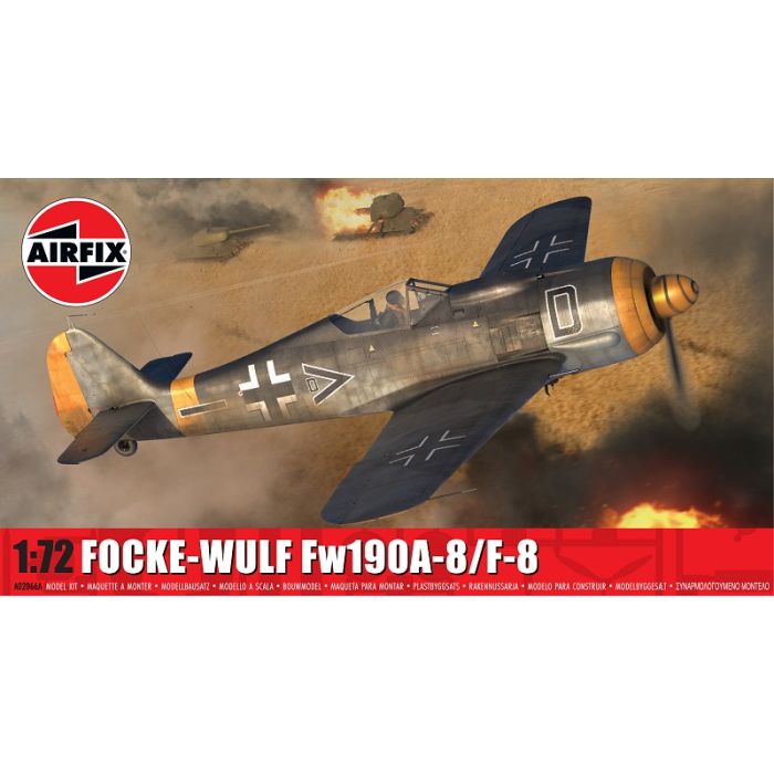 1/72 FOCKE-WULF FW190A-8/F-8 (04/25) * A02066A