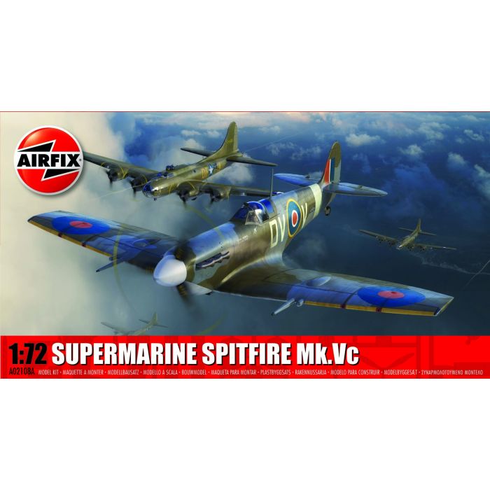 1/72 SUPERMARINE SPITFIRE MK.VC (8/23) * A02108A