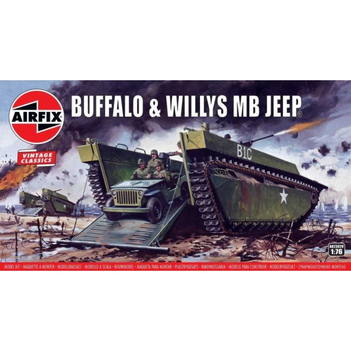 1/76 BUFFALO WILLYS MB JEEP A02302V
