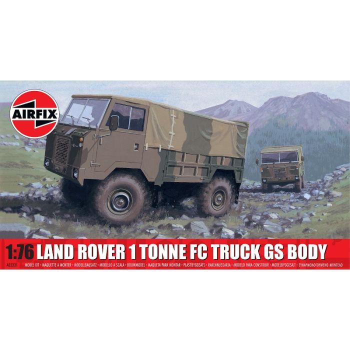 1/76 LAND ROVER 1 TONNE FC TRUCK GS BODY (08/25) * A02331