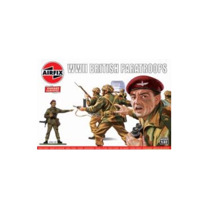 1/32 WWII BRITISH PARATROOPS A02701V