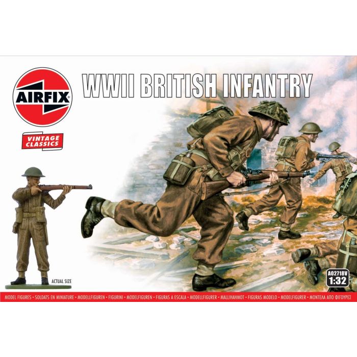 1/32 WWII BRITISH INFANTRY A02718V