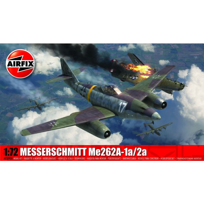 1/72 MESSERSCHMITT ME262A-1A/2A (2/23) * A03090A