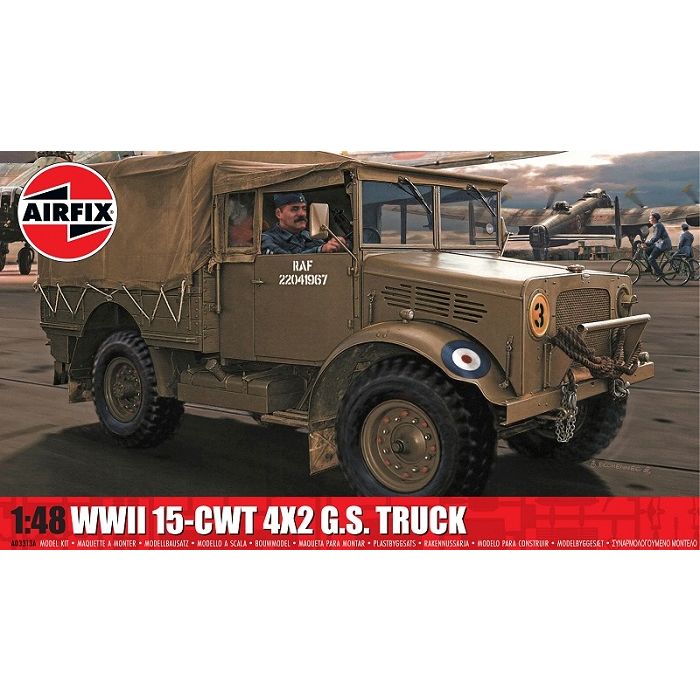1/48 WWII RAF 15-CWT 4 X 2 G.S. TRUCK (04/25) * A03313A
