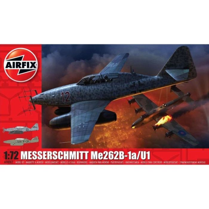 1/72 MESSERSCHMITT ME262B-1A/U1 ** A04062