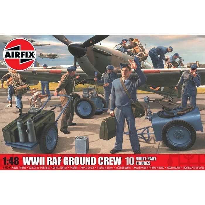 1/48 WWII RAF GROUND CREW (04/25) * A04702