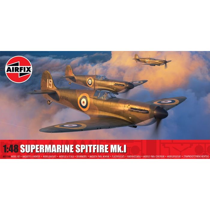 1/48 SUPERMARINE SPITFIRE MK.I (07/25) * A05126B