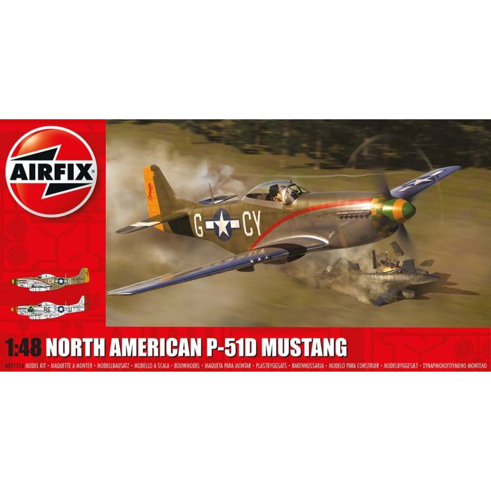 1/48 NORTH AMERICAN P-51D MUSTANG ** A05131A