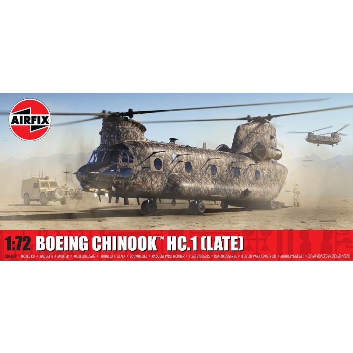 1/72 BOEING CHINOOK HC.1 (LATE) (07/25) * A06024