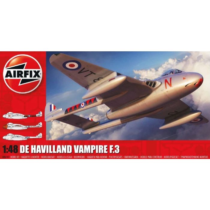 1/48 DE HAVILLAND VAMPIRE F.3 A06107