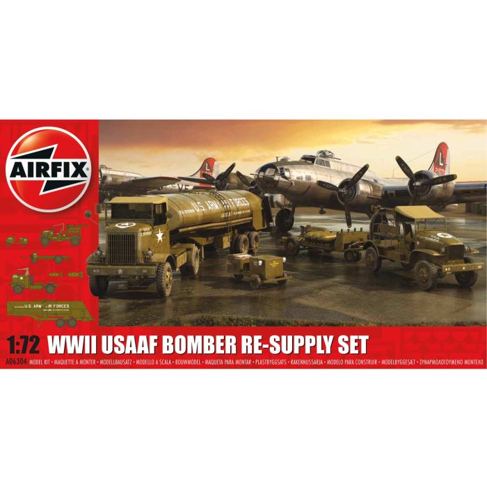 1/72 WWII USAAF 8TH BOMBER RESUPPLY SET A06304