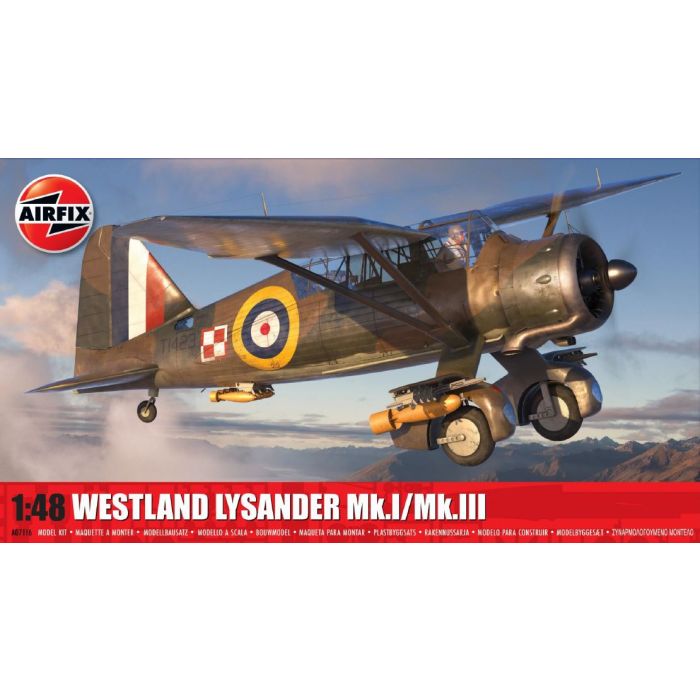 1/48 WESTLAND LYSANDER MK.I/MK.III (01/25) * A07116