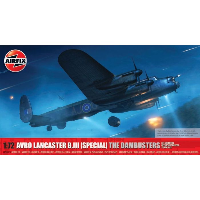 1/72 AVRO LANCASTER B.III (SPECIAL) 'THE DAMBUSTERS' A09007A