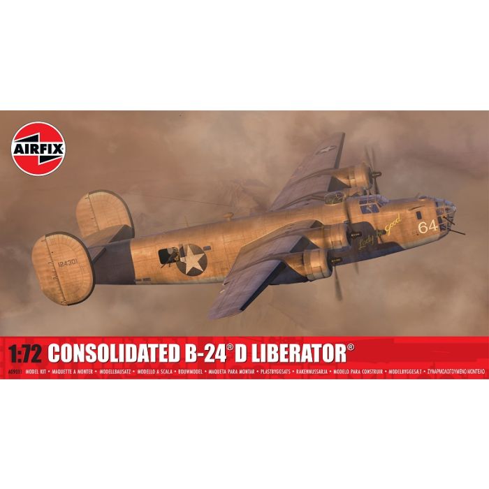 1/72 CONSOLIDATED B-24D LIBERATOR (06/25) * A09011