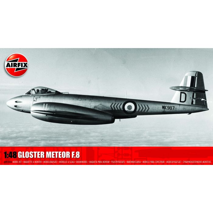 1/48 GLOSTER METEOR F.8 (10/23) * A09182A