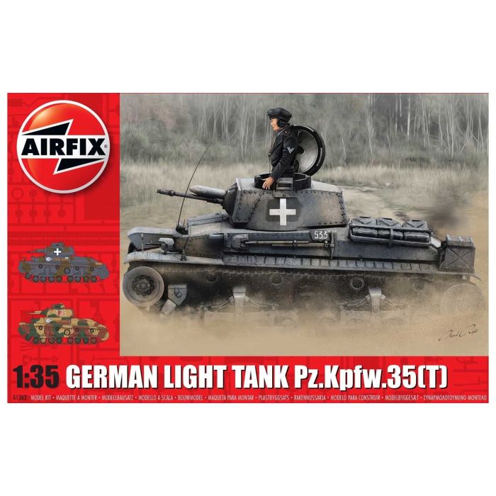 1/35 GERMAN LIGHT TANK PZ.KPFW.35(T) ** A1362
