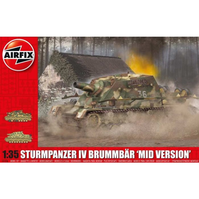 1/35 STURMPANZER IV BRUMMBAR MID VERSION A1376