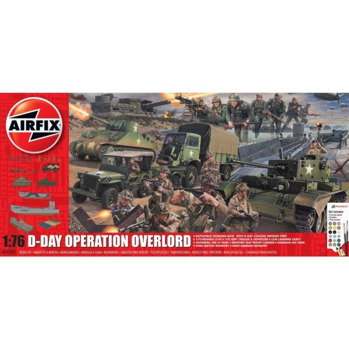 1/76 D-DAY  OPERATION OVERLORD SET A50162A