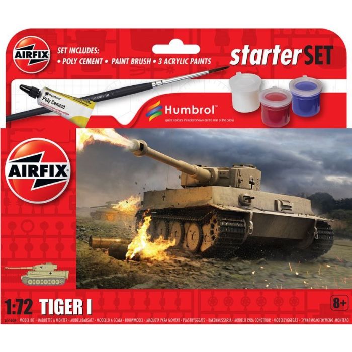 1/72 STARTER SET - TIGER 1 A55004