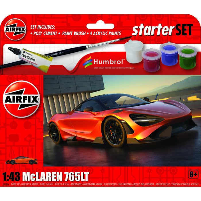 1/43 STARTER SET - MCLAREN 765 A55006