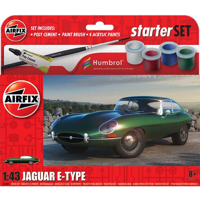 1/43 STARTER SET - JAGUAR E-TYPE A55009