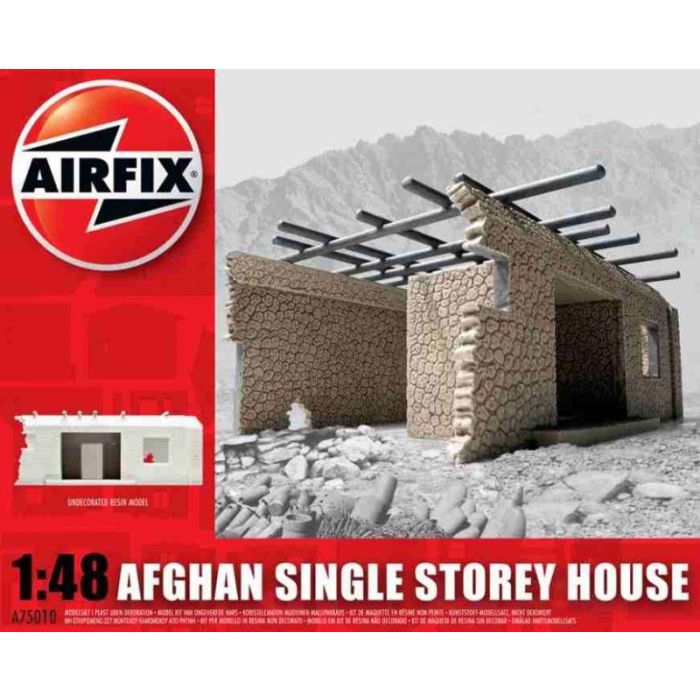 1/48 AFGHAN SINGLE STOREY HOUSE A75010